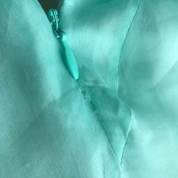 Prada Silk Pleated Strapless Dress Sz 38 - Picture 12 of 12